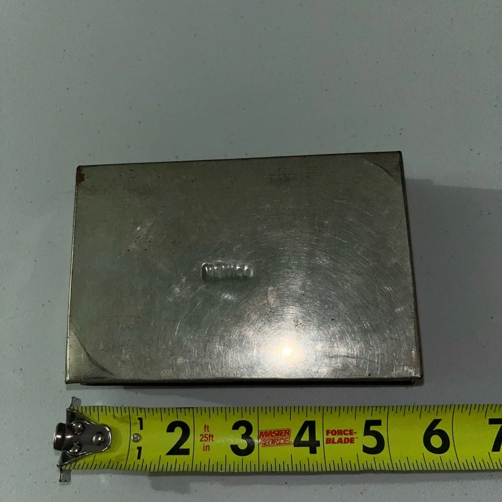 HOST PICK - Vintage Signed Mexican Gemmed Silver Jewelry Box